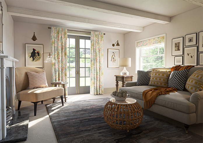 Canopy, Tranquil Oasis - Made to Measure Curtain - Image 8